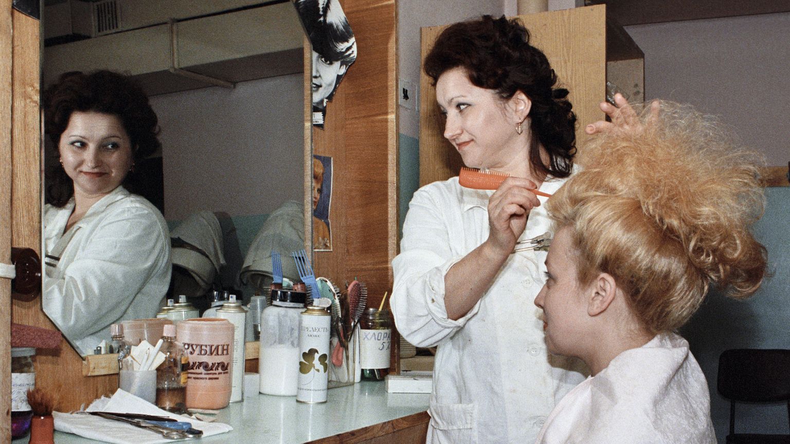 Советская парикмахерская. Фото иллюстративное.