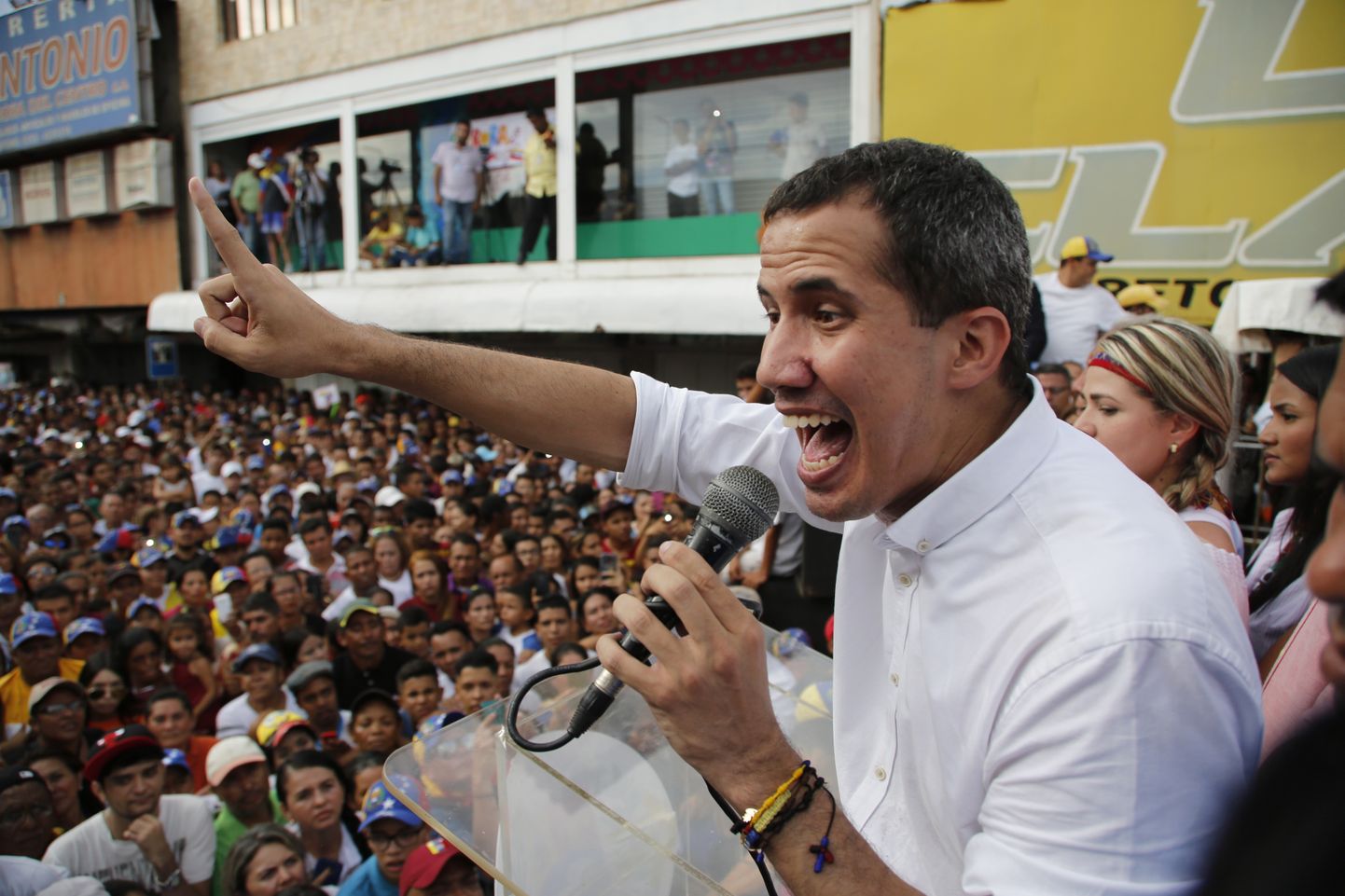 Venezuela opositsiooni liider Juan Guaido.