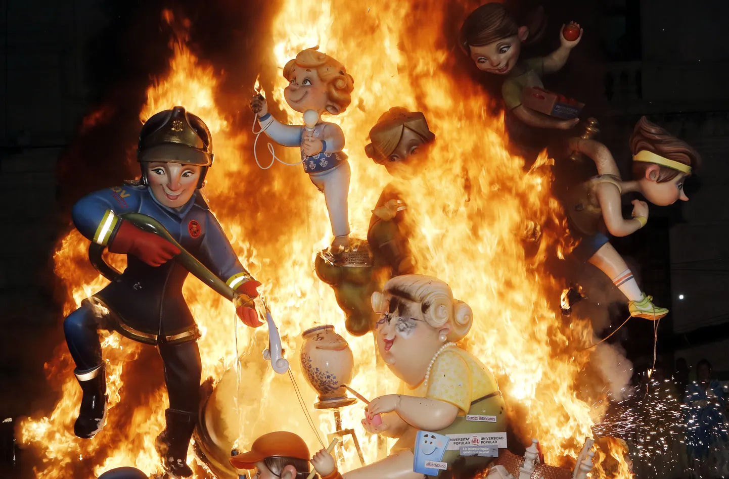 Las Fallas festival
