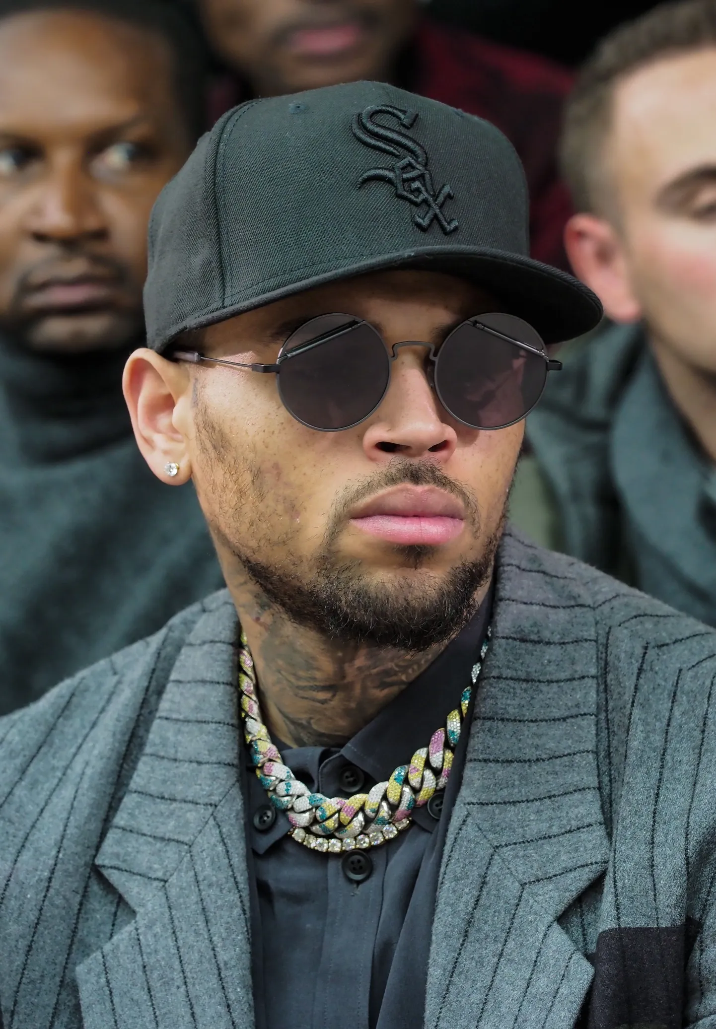 Laulja Chris Brown möödunud nädalal Pariisis.