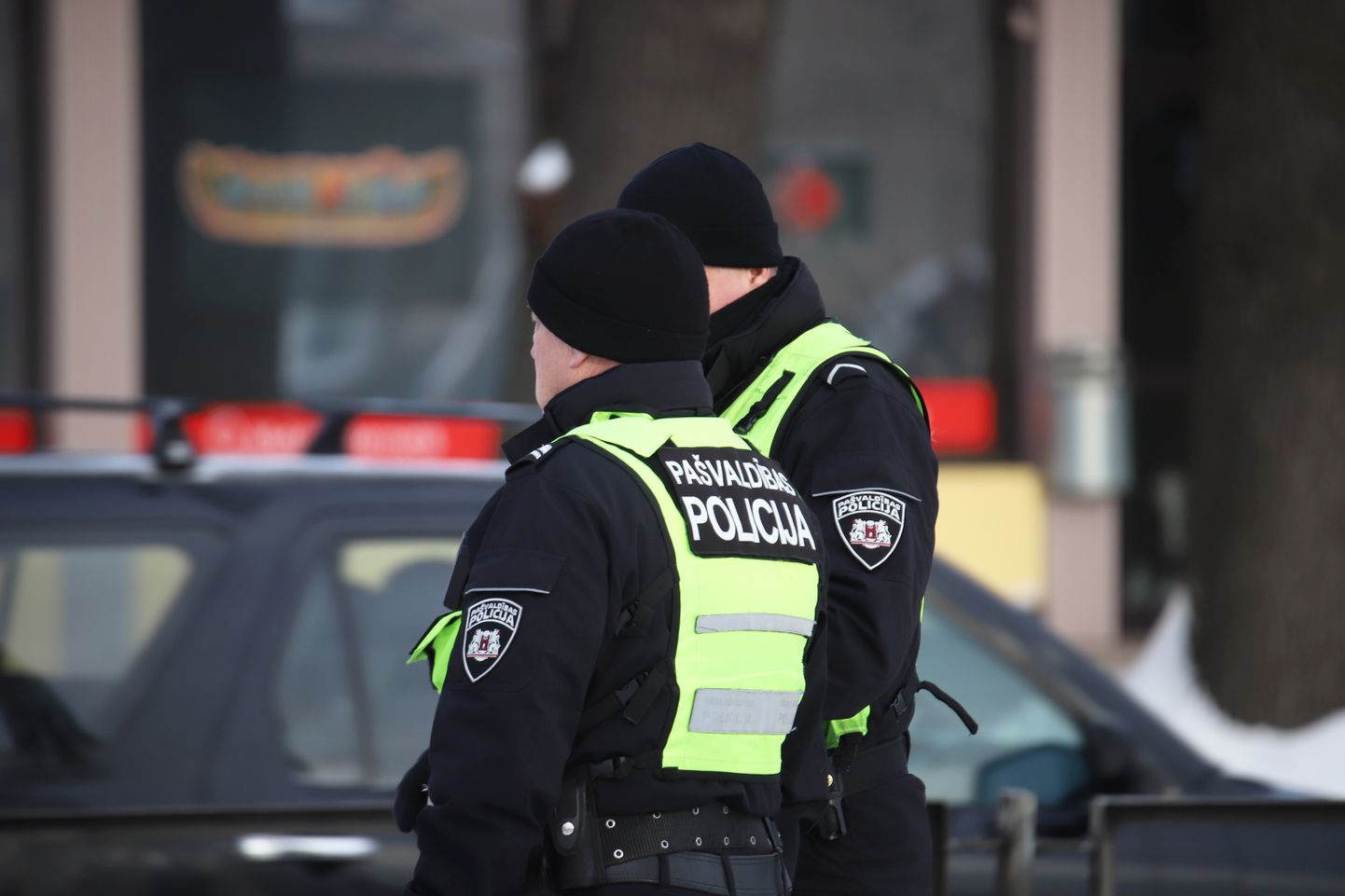Läti politsei.