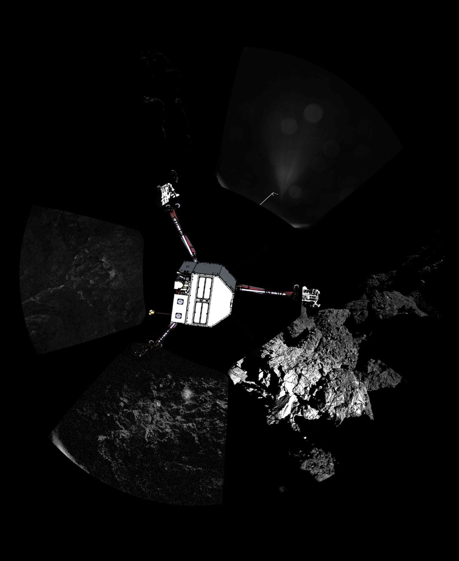 Philae maandumas 67P/Tšurjumov-Gerassimenko pinnale