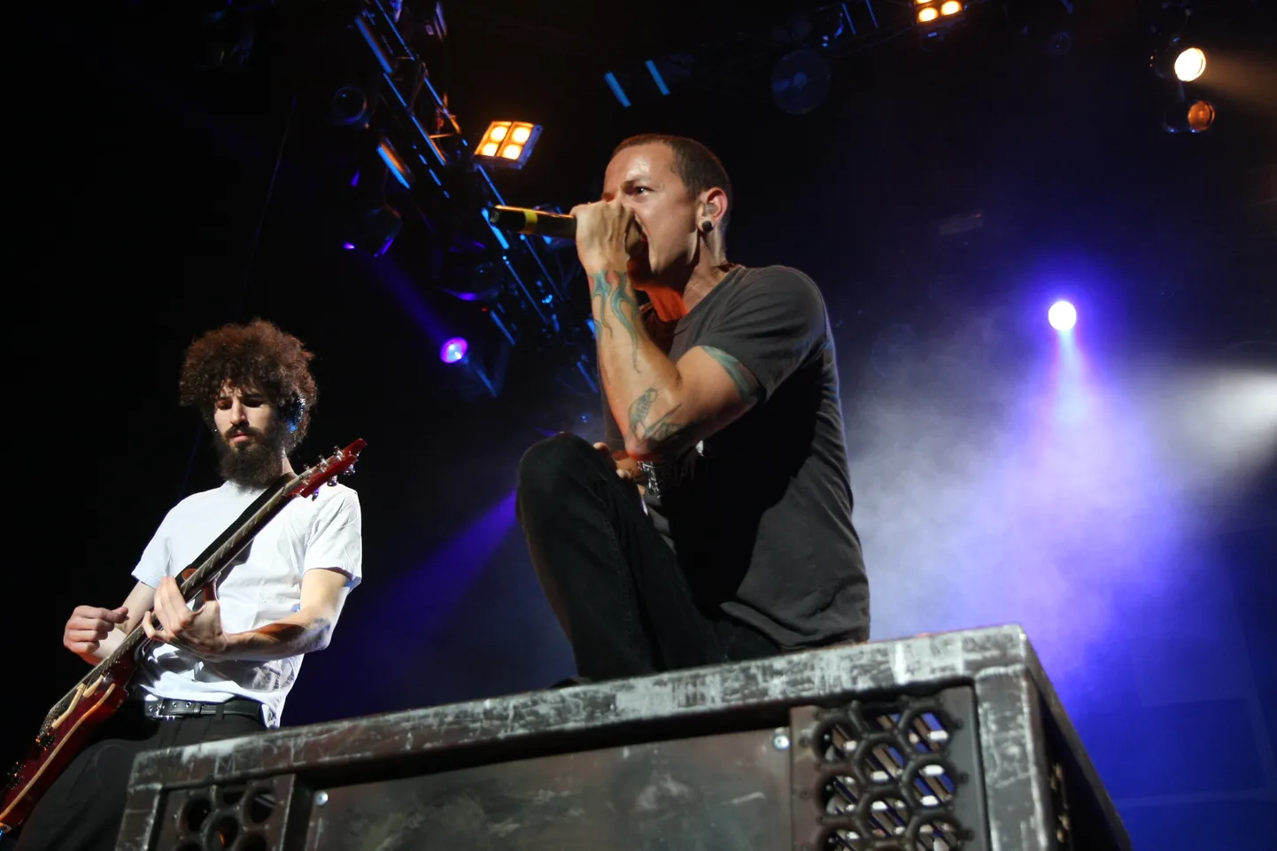 Linkin Park 2008. aastal Vilniuses.