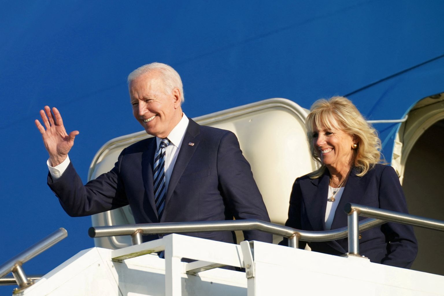 President Joe Biden saabub G7 tippkohtumisele laupäeval.