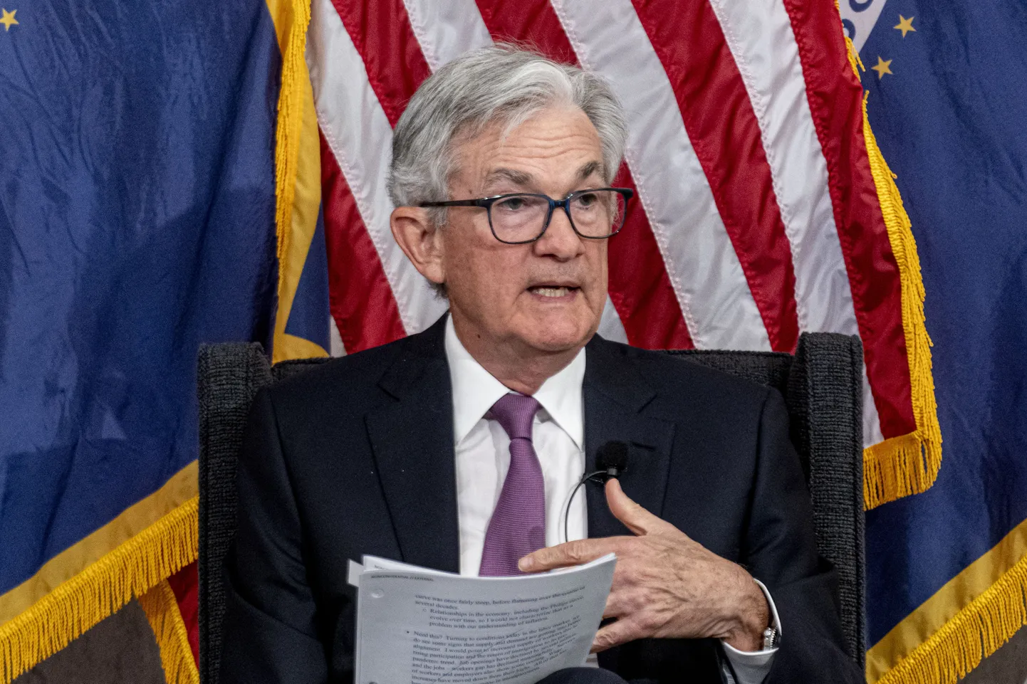 Föderaalreservi juht Jerome Powell.
