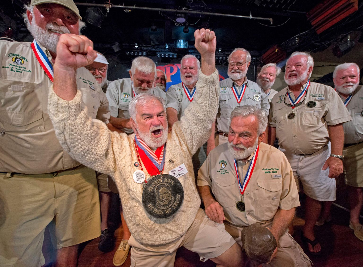 Igaaastane Hemingway teisikute võistlus Floridas 2019. aastal.