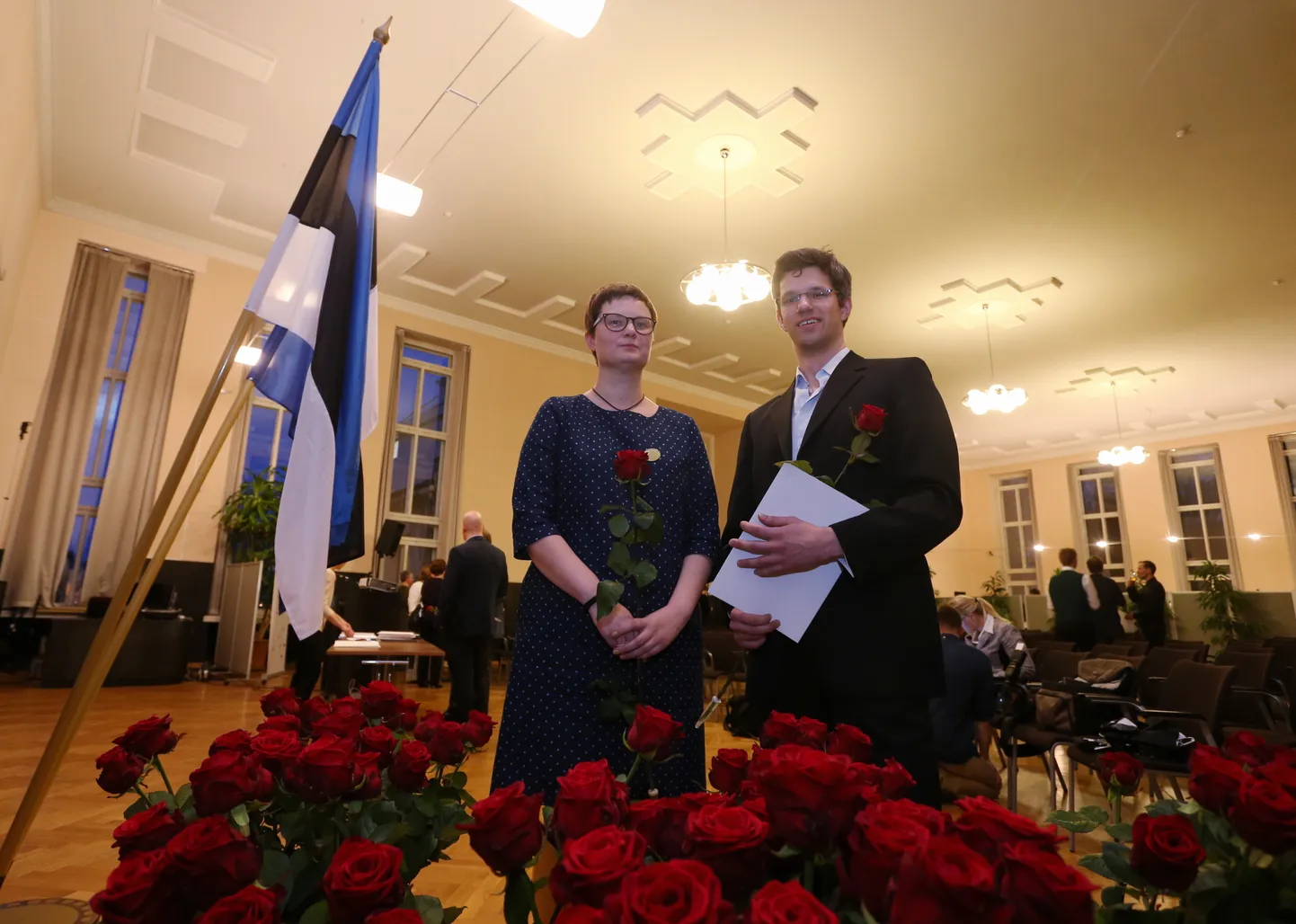 Kirsti Jõesalu ja Indrek Kalvet.