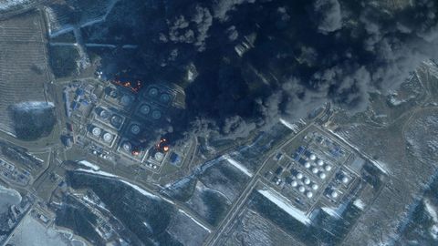 Ukraina ar droniem turpina uzbrukt Ļeņingradas apgabalam