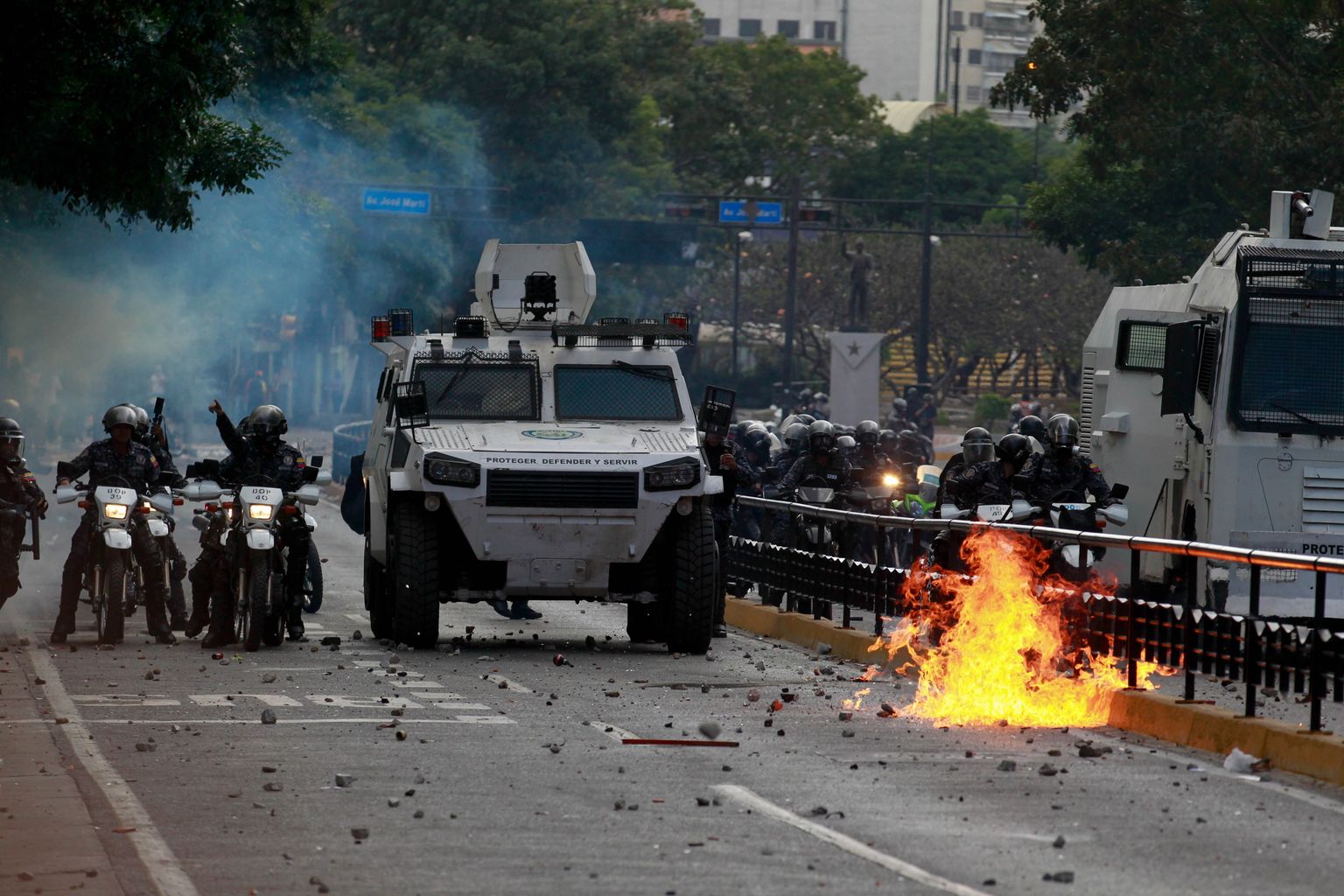 Беспорядка в Венесуэле