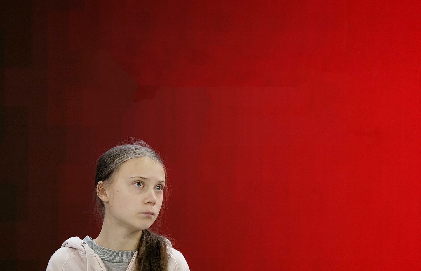 Swedish climate change activist Greta Thunberg attends a session at the 50th World Economic Forum (WEF) annual meeting in Davos, Switzerland, January 21, 2020. REUTERS/Denis Balibouse