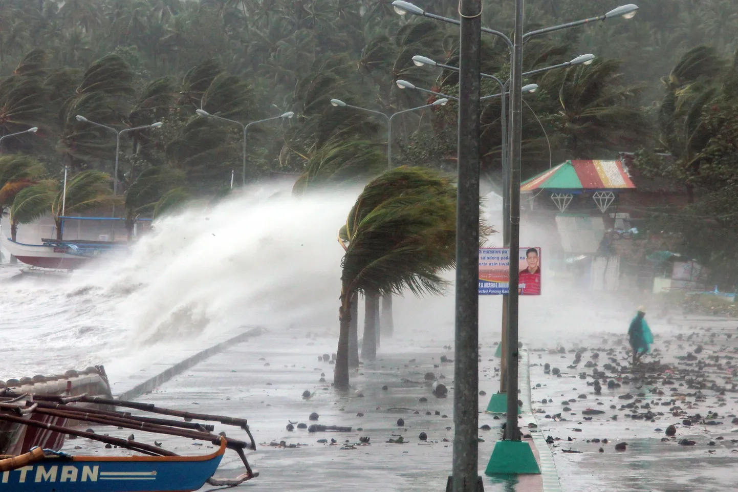 Taifuun Filipiinidel.