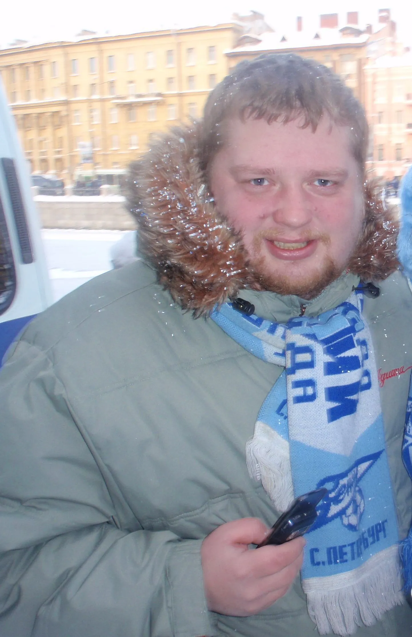 Дмитрий Виноградов в Петербурге.