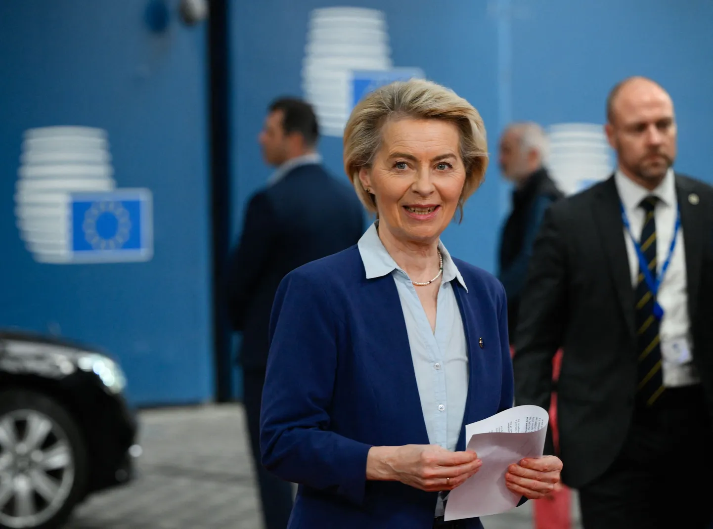 Ursula von der Leyen Brüsselis.