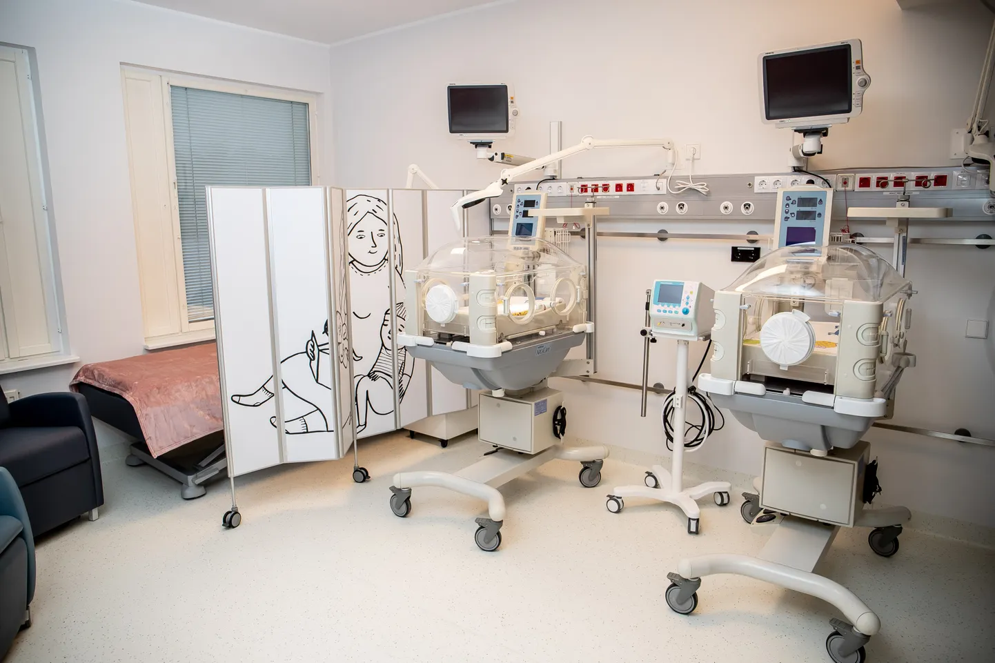 Tallinn, 15.01.2019
Tallinn Lastehaigla enneaegsete vastsündinute intensiivravi perepalatite avamine. 

Tallinn Children´s Hospital opened intensive care room for family.
FOTO:SANDER ILVEST/EESTI MEEDIA