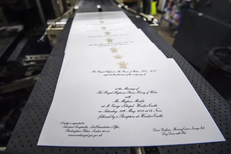Prints Harry ja Meghan Markle'i pulmakutse