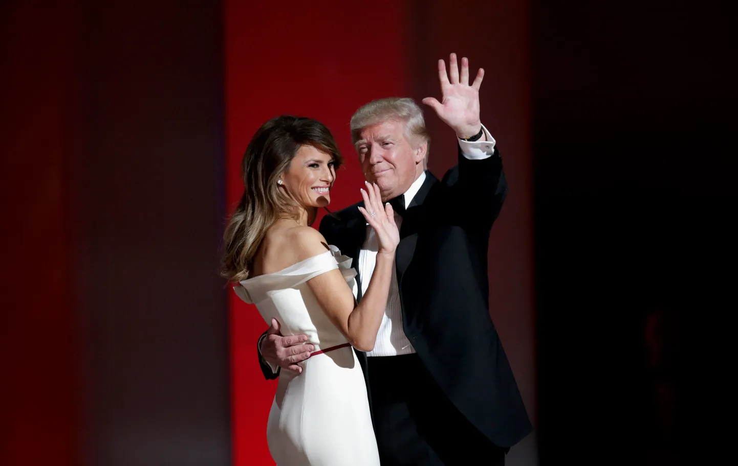 Presidendipaari avavalss Trumpi ametisse vannutamise päeval
