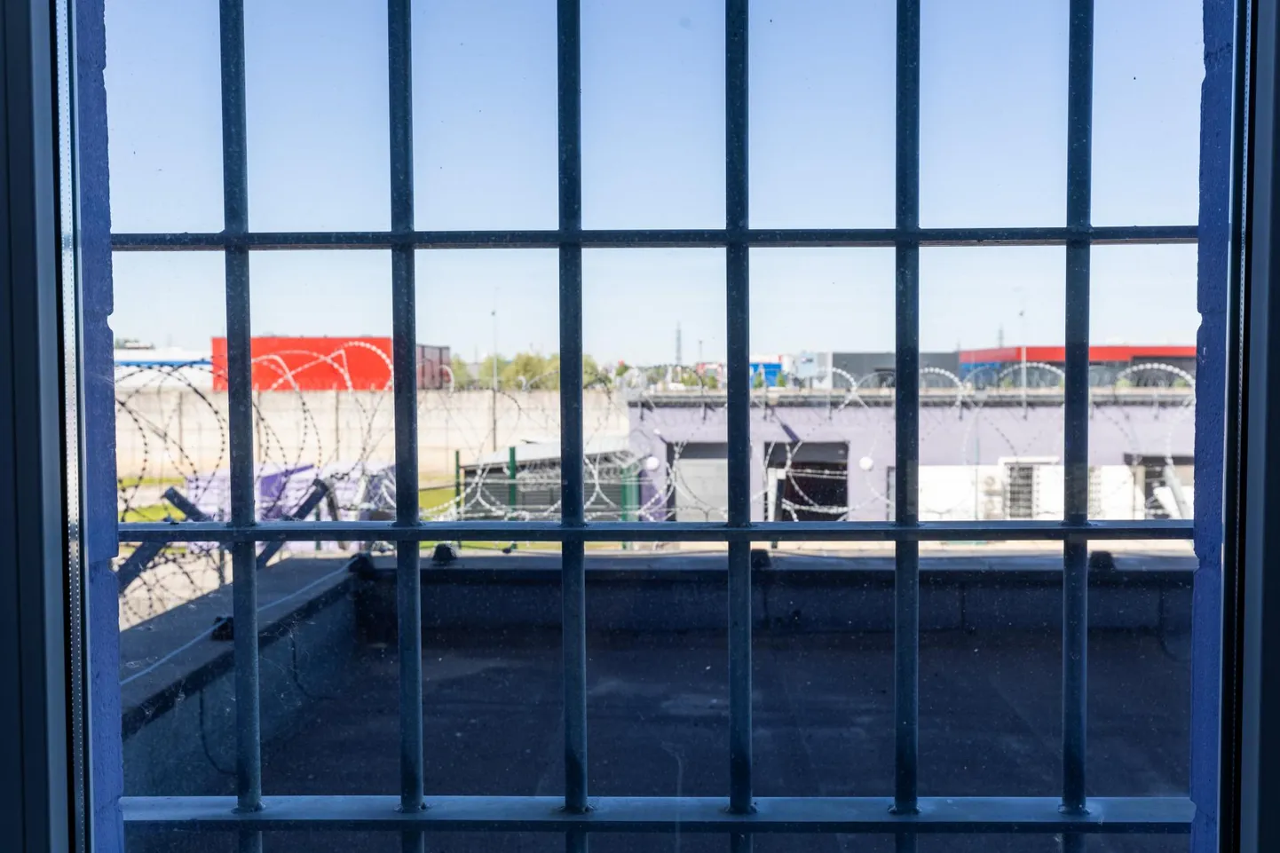Вид из окна Тартуской тюрьмы.