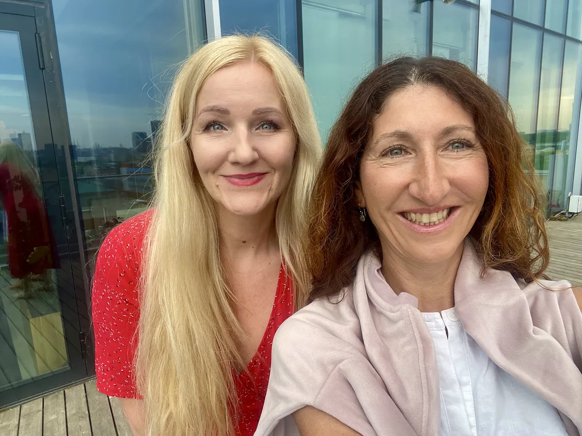 Karine Terzian ja Kristinka.