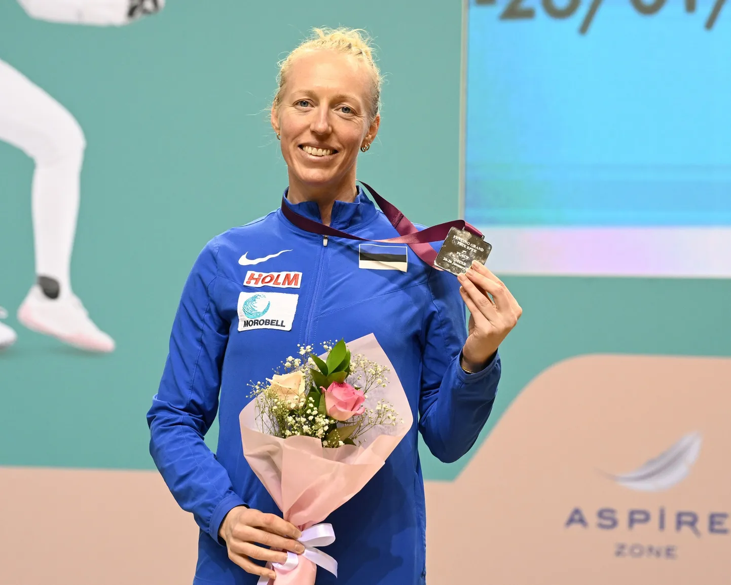 Epeevehkleja Nelli Differt saavutas Doha GP-etapil 2. koha.