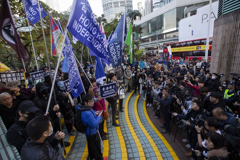 Meeleavaldused Hong Kongis.