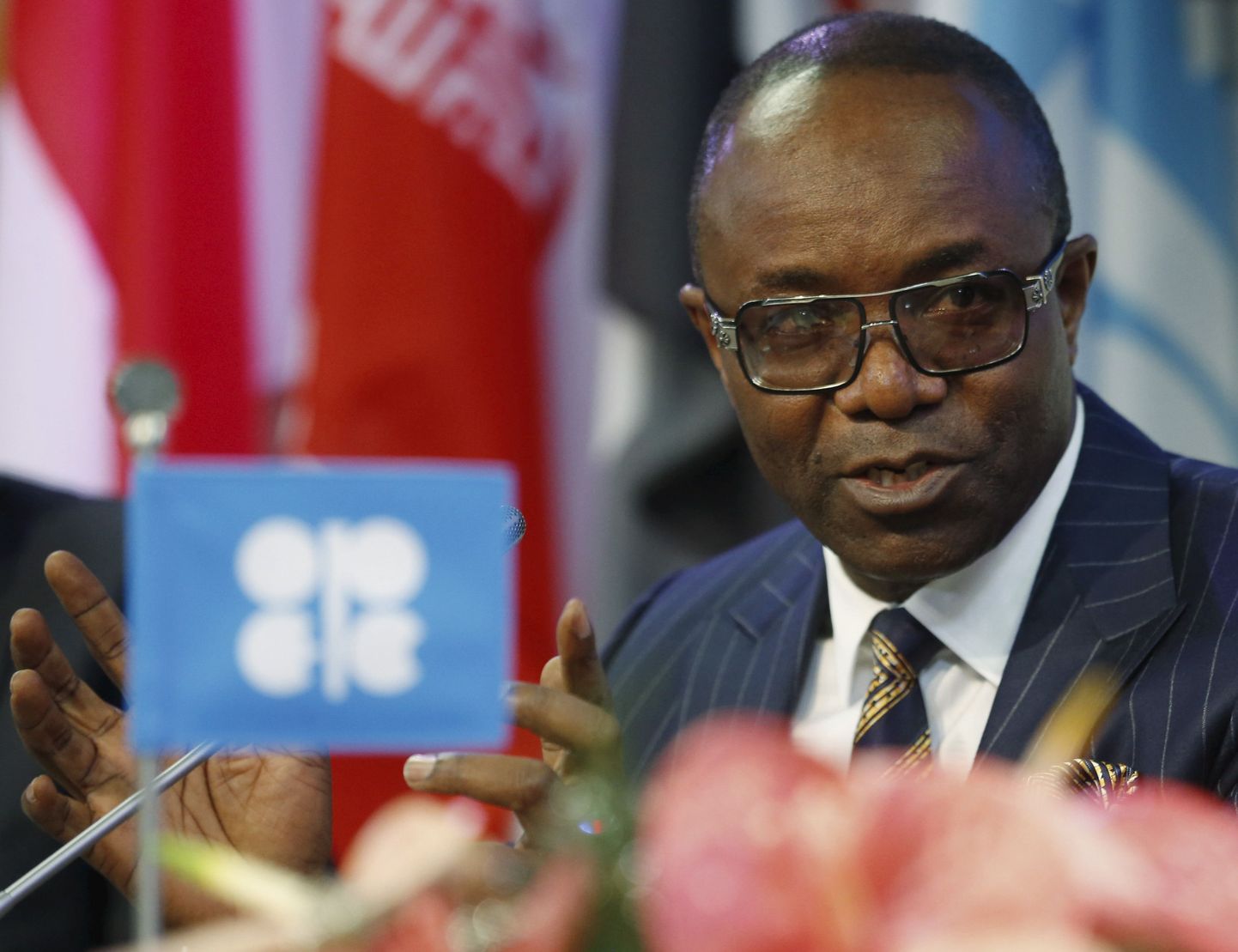 Nigeeria naftavarude minister ja OPECi president Emmanuel Kachikwu OPECi tippkohtumisel detsembris.