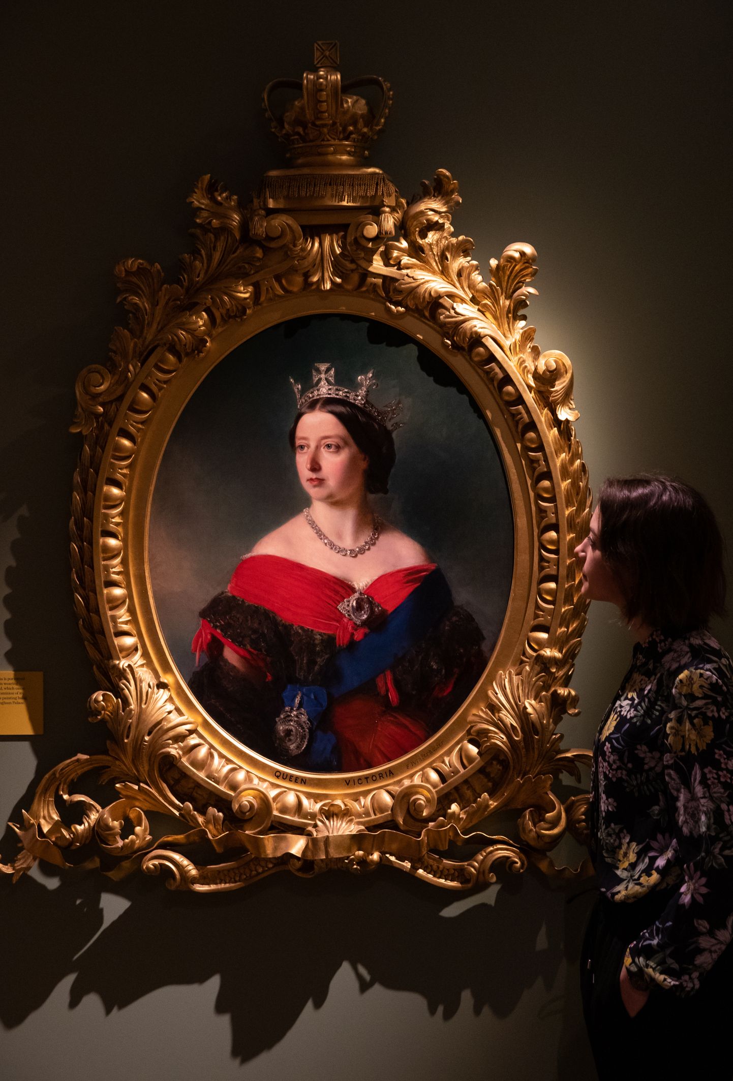 Kuninganna Victoria portree (Franz Winterhalter 1856) Kensingtoni palees Londonis.