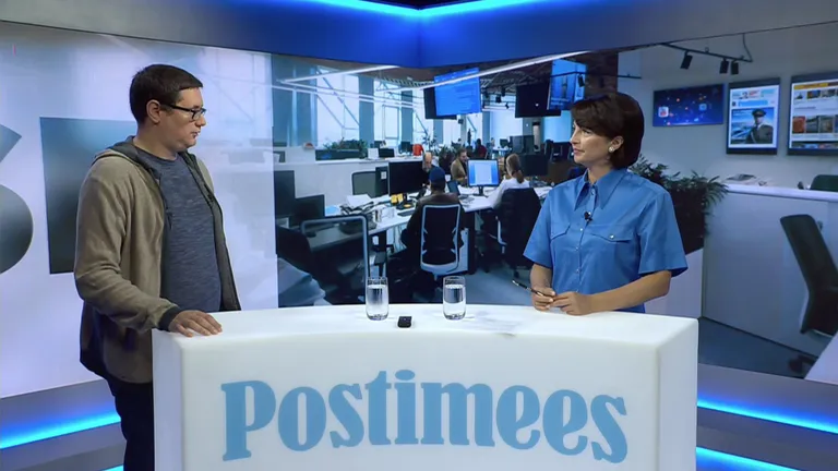 Студия Postimees: Белоруссия перед выборами – что изменят протесты, аресты и конфронтация с Россией? / Одежда ведущей: Diana Arno