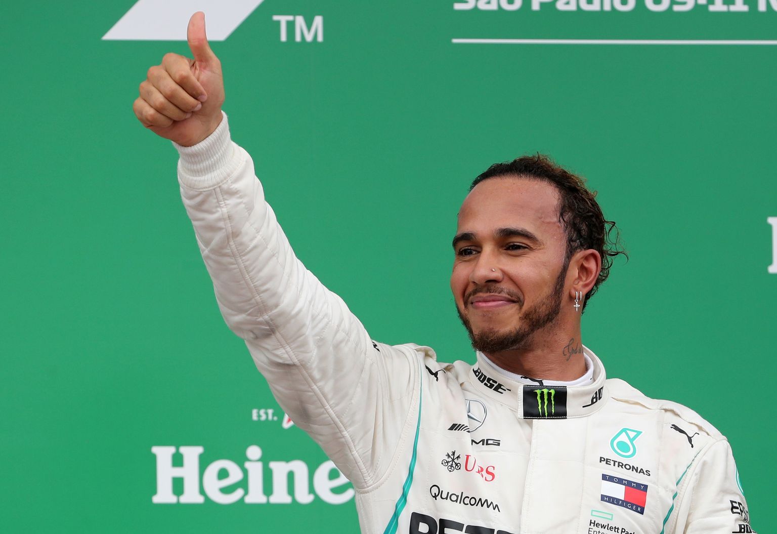 Lewis Hamilton.