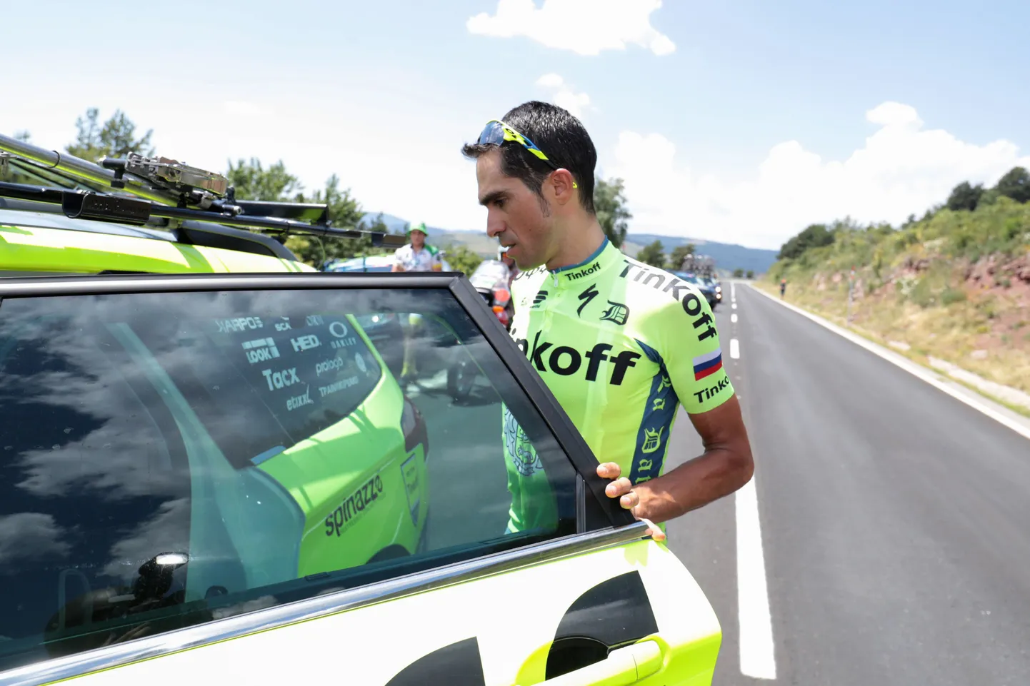 Alberto Contador lõpetas Touri 9. etapil.