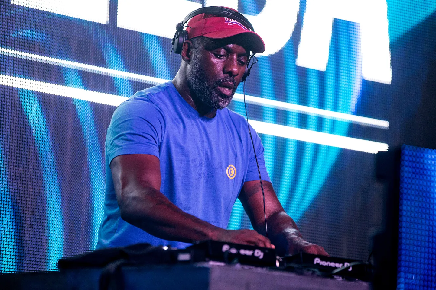 Idris Elba South West Four Festivalil 2019. aastal.