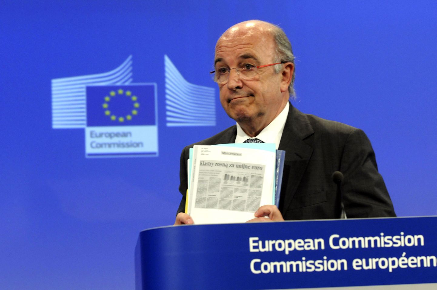 Euroopa Liidu konkurentsivolinik Joaquin Almunia.