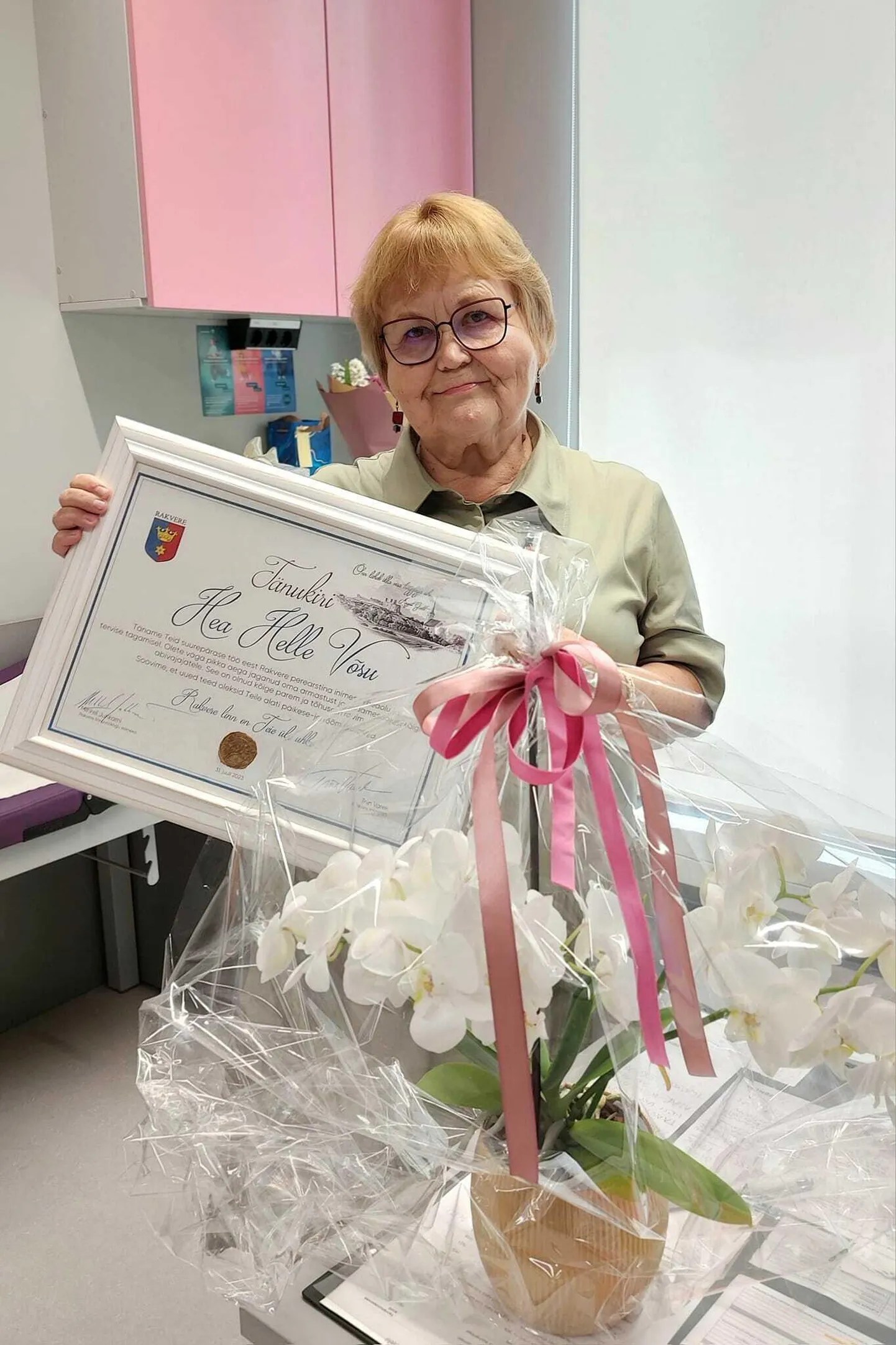 Perearst Helle Võsu on rakverlasi ravinud 45 aastat.