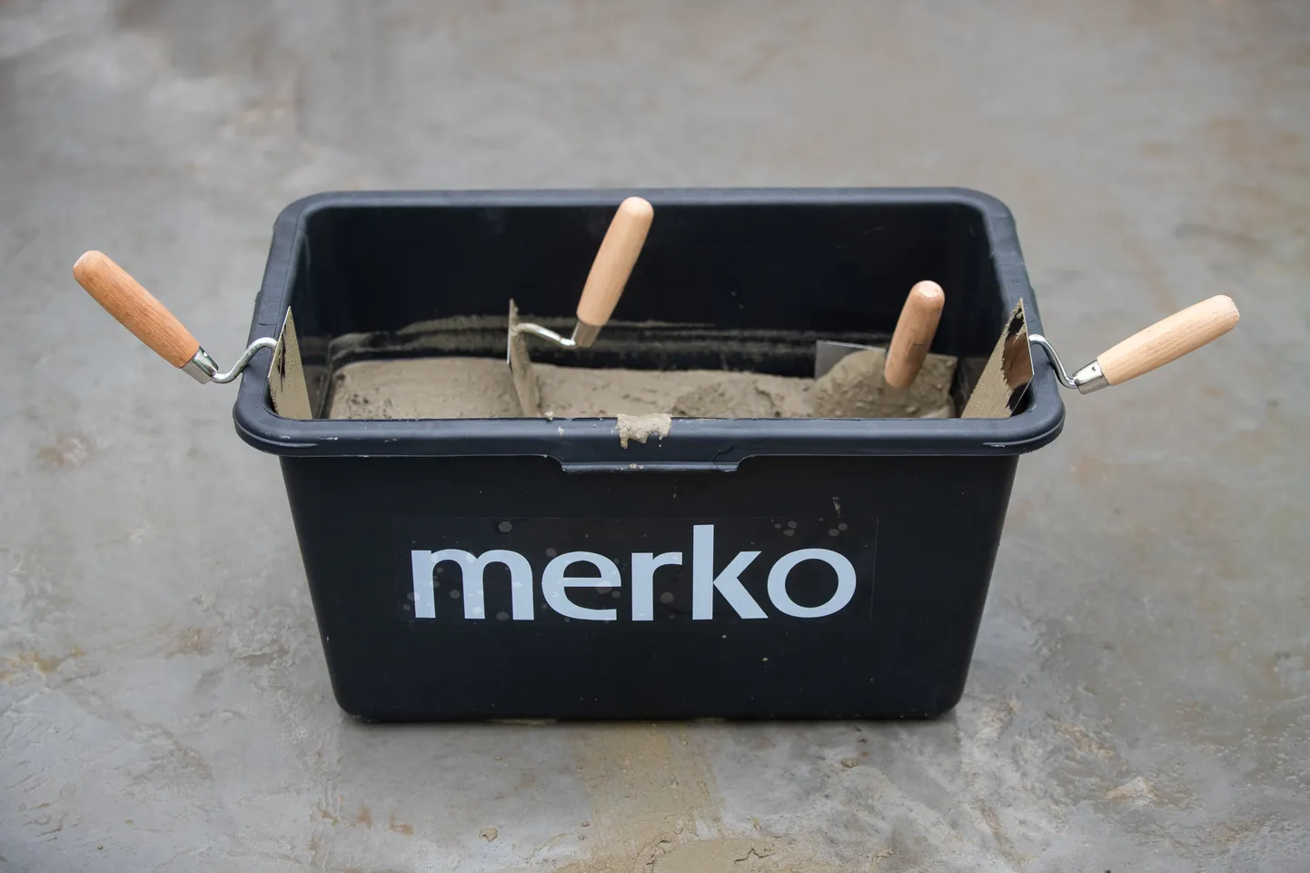 Merko Uus-Veerenni arenduse nurgakivi panek.