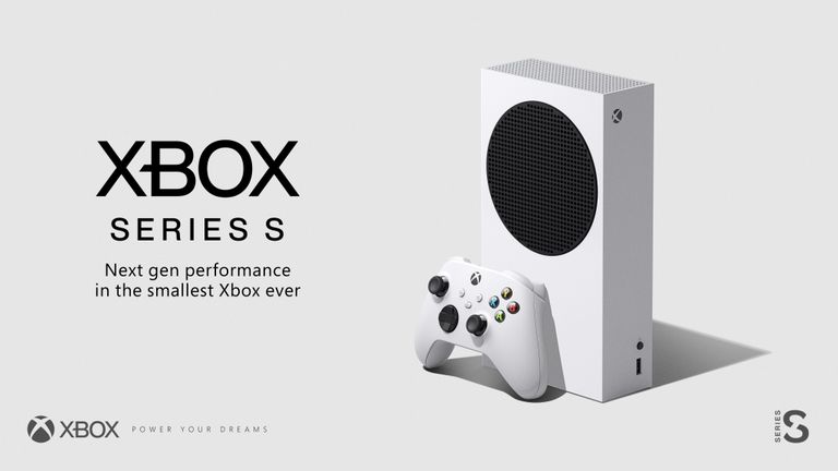 Microsoft Xbox Series S mängukonsool.