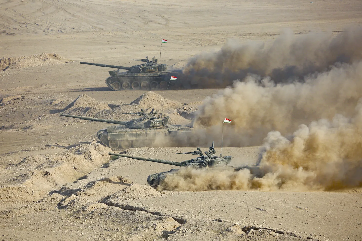 Tadžikistānas tanki militārajās mācībās ar Krieviju. 10.augusts, 2021