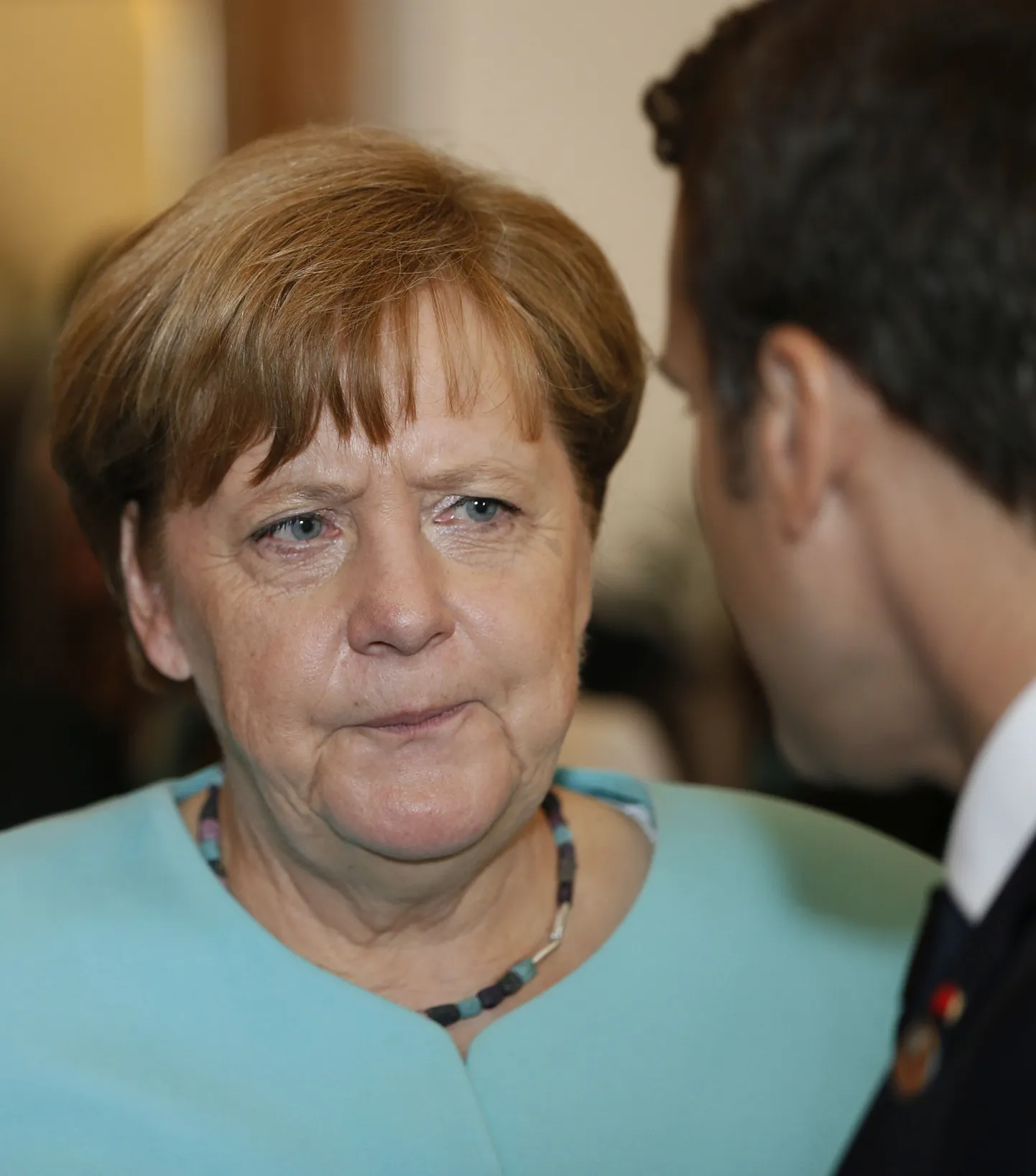 Angela Merkel.