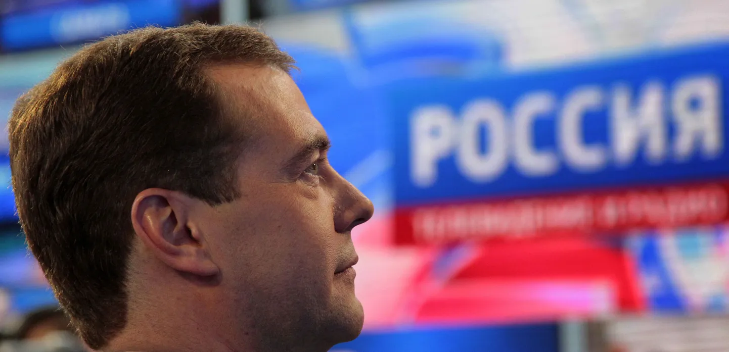 Venemaa president Dmitri Medvedev.