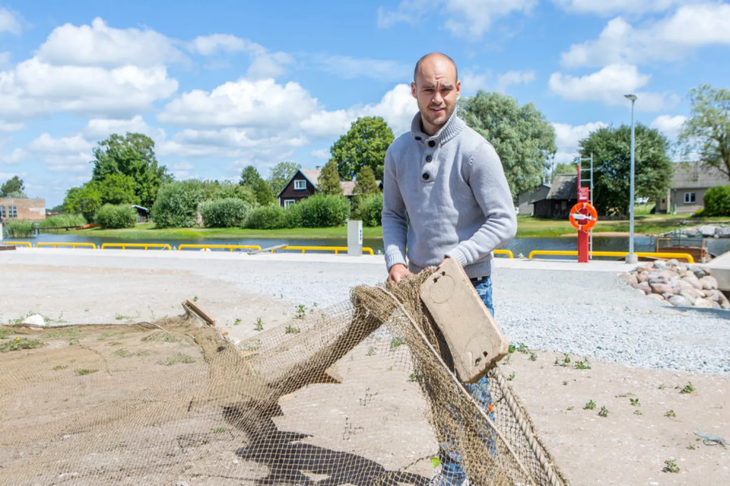 Saaremaa kalur Sander Laid.