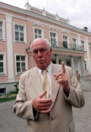 Lennart Meri Kadriorus.