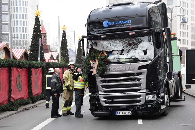 Veoauto, millega Berliini jõuluturule rünnak tehti