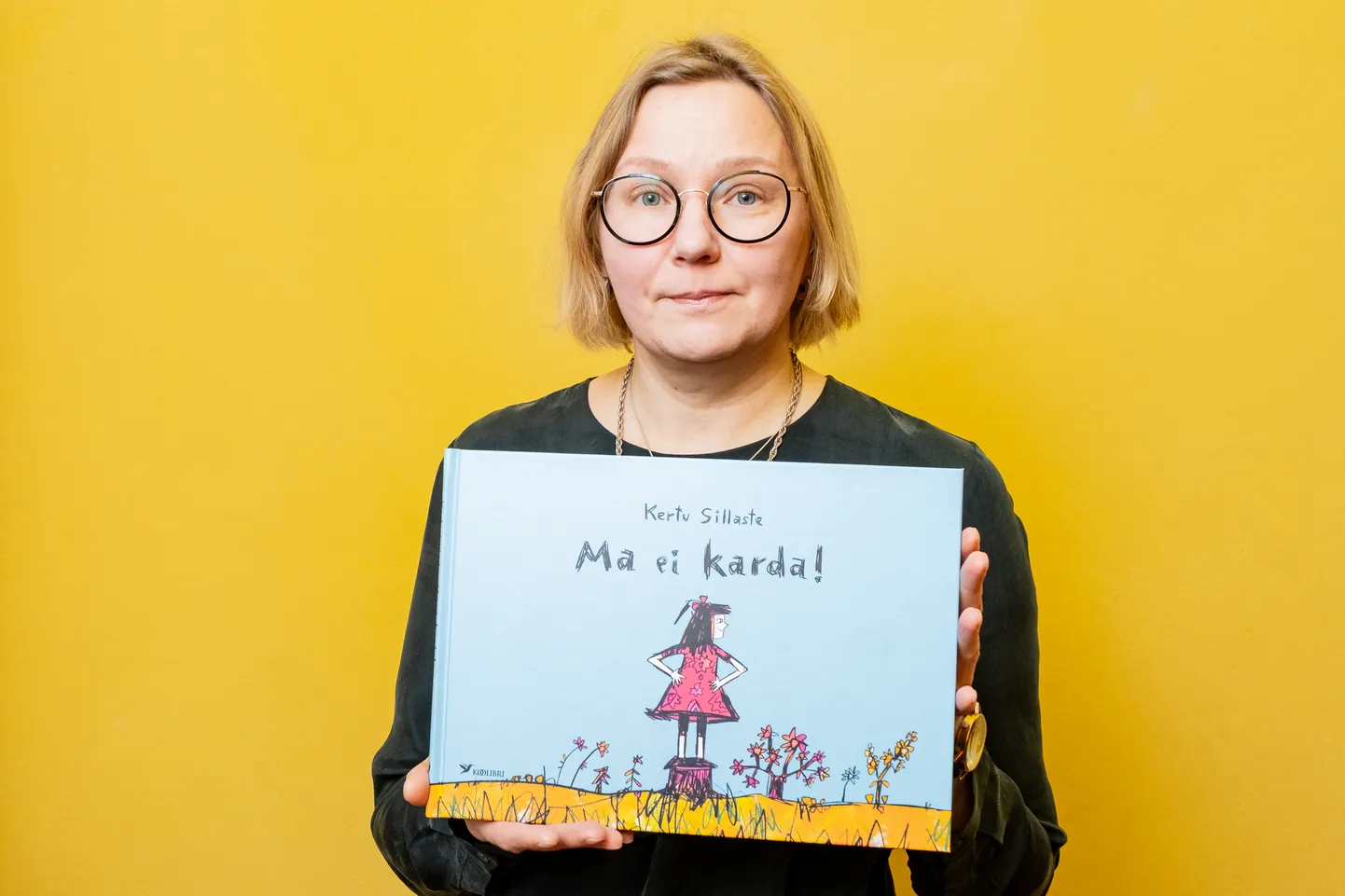 Kertu Sillastel ilmus teine sõnadeta raamat «Ma ei karda!».