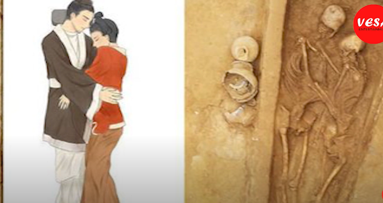 Hiinas leiti 1500 aastat tagasi maetud mees ja naine, kes olid teineteise embuses
