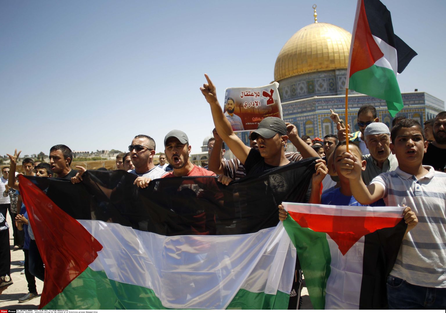 Palestiina protestijad Jeruusalemma vanalinnas
