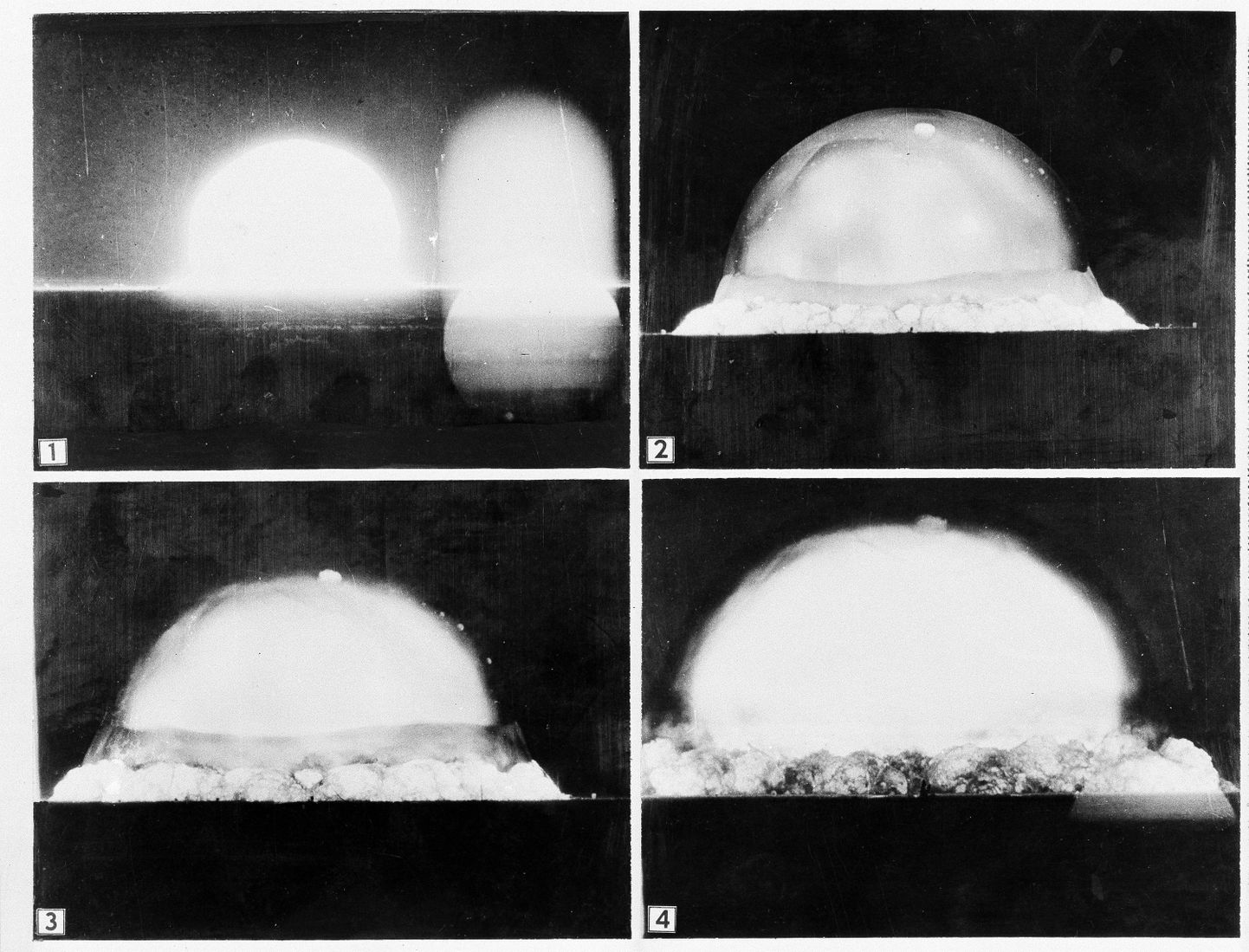USA armee pildid esimese tuumapommi lõhkamisest.