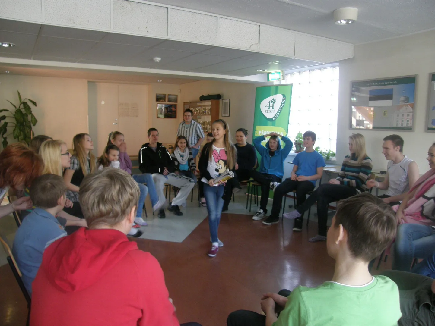 Pärnumaa 4H teatripäev Paikuse põhikoolis.