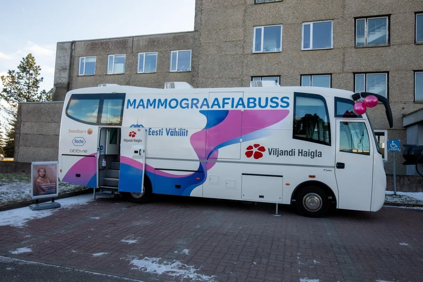 Mammograafiabuss. Foto on illustratiivne!