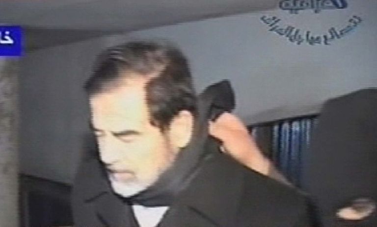 Saddam Hussein vahetult enne hukkamist