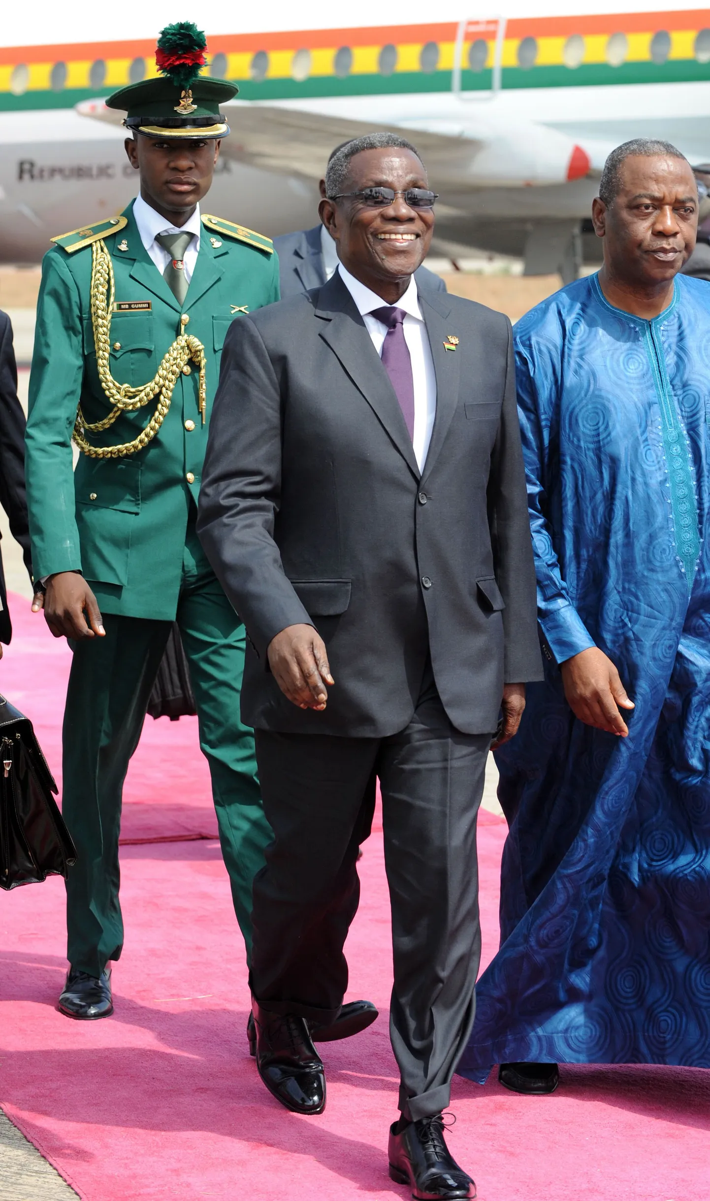 Президент республики Гана Атта Джон Миллз