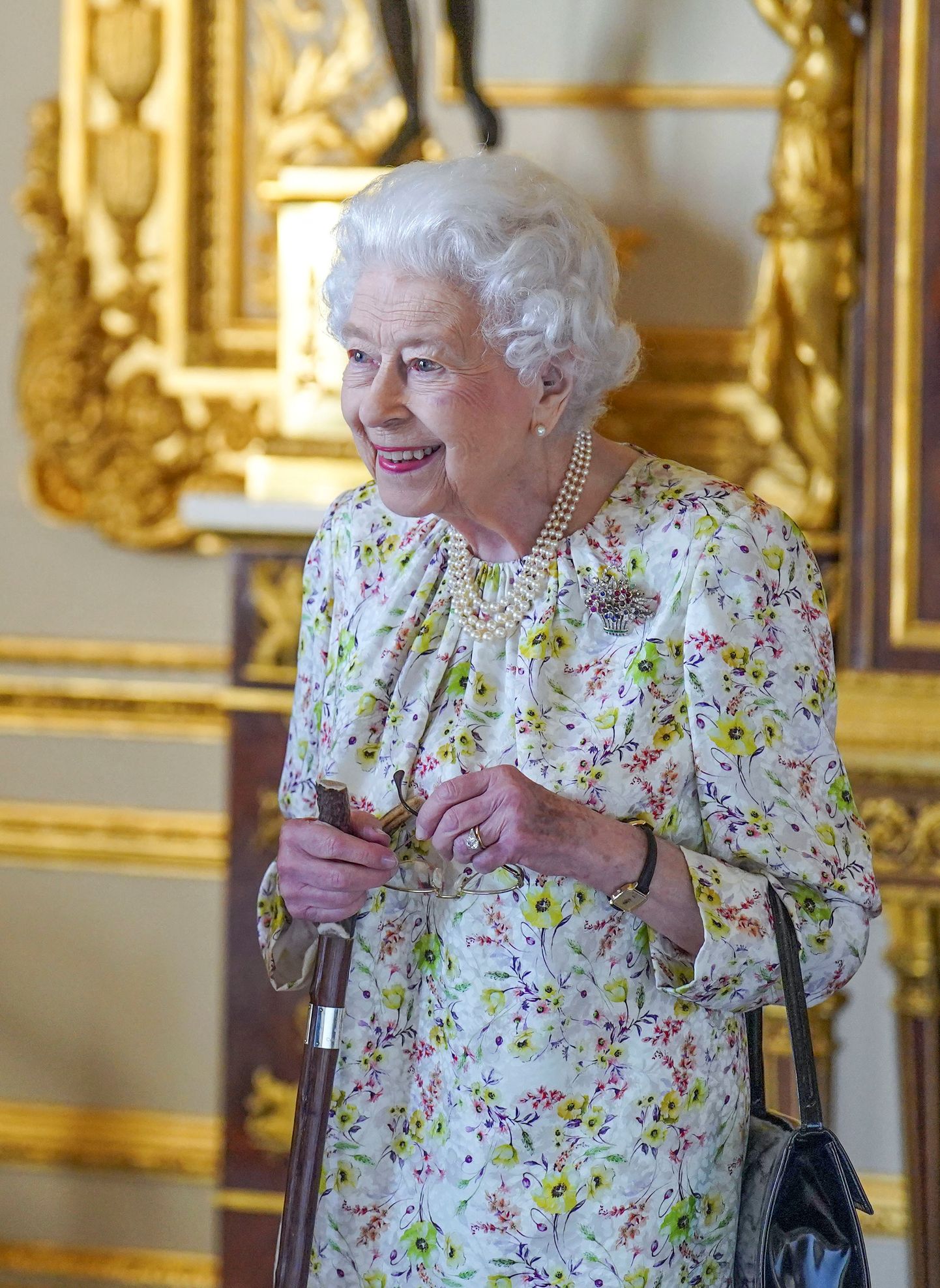 Suurbritannia kuninganna Elizabeth II, märts 2022.