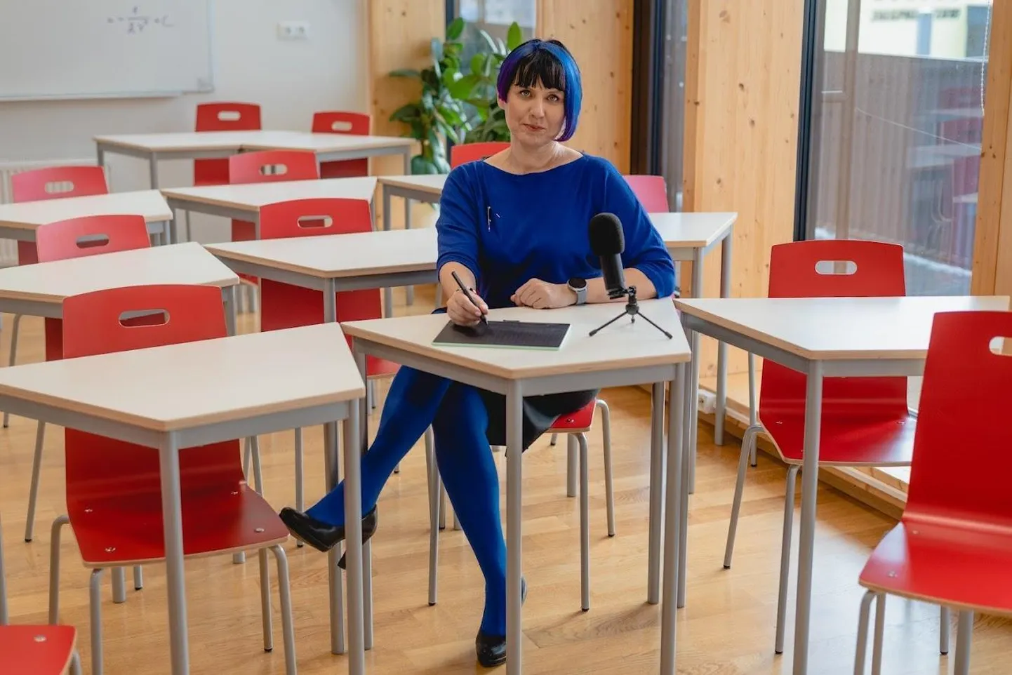 Põlva gümnaasiumi matemaatikaõpetaja Veronika Grigorjev.